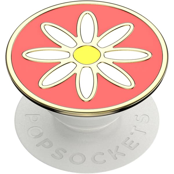 Popsockets PopGrip Enamel Quaint Daisy Coral