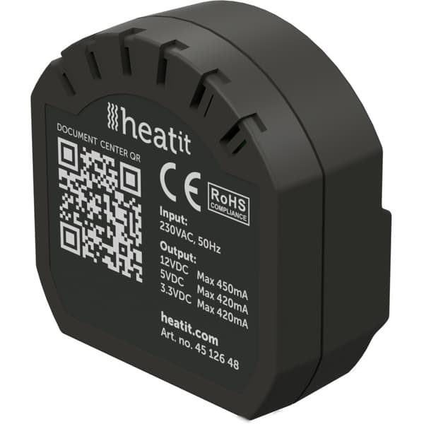 Heatit Transformer 230VAC 12VDC-5VDC-3VDC