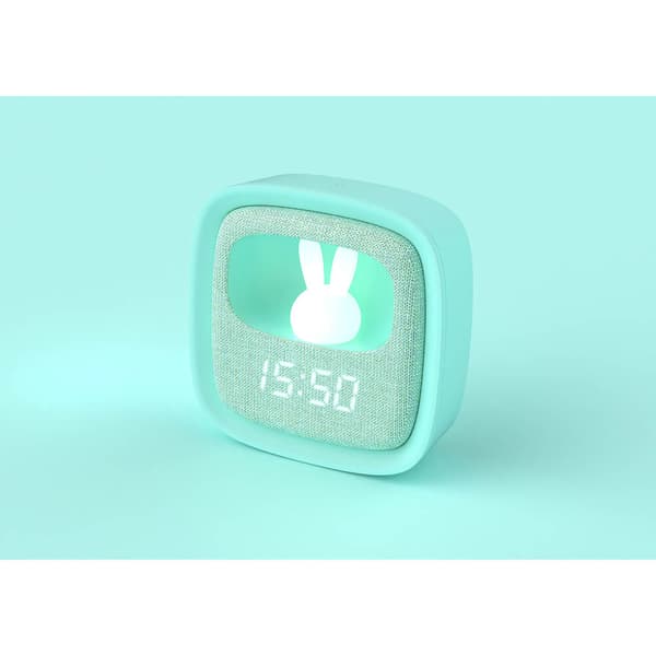 Mobility on Board Herätyskello Nightlight Billy Clock Mint Green