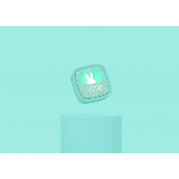 Mobility on Board Herätyskello Nightlight Billy Clock Mint Green