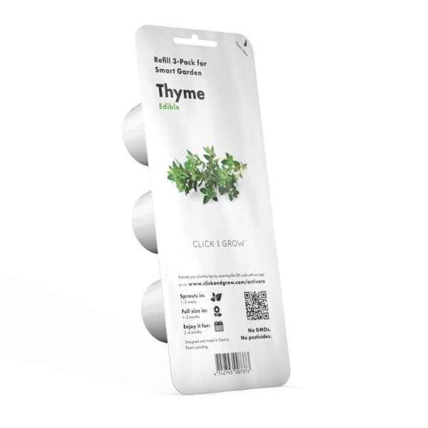 Click and Grow Älypuutarhan Täyttöpakkaus 3 kpl - Timjami