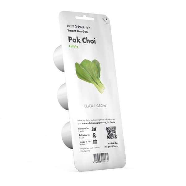 Click and Grow Smart Garden Refill 3-pack - Pak choi Intelligent Havepåfyldning 3-pakke - Pak choi