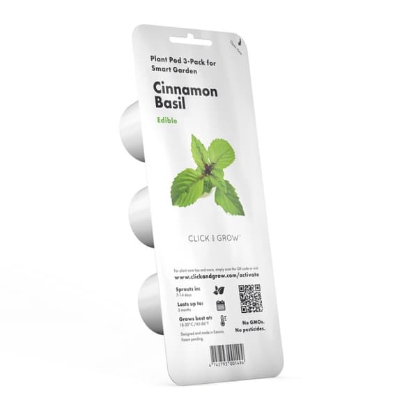 Click and Grow Smart Garden Refill 3-pack - Kanelbasilika