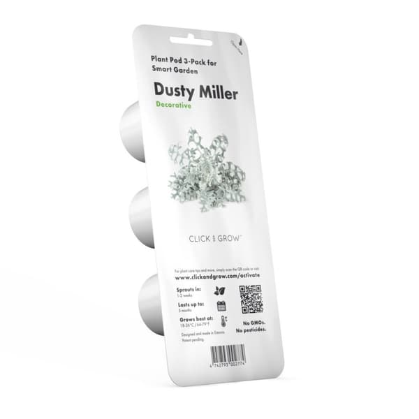 Click and Grow Smart Garden Refill 3-pack - Sølvgrå