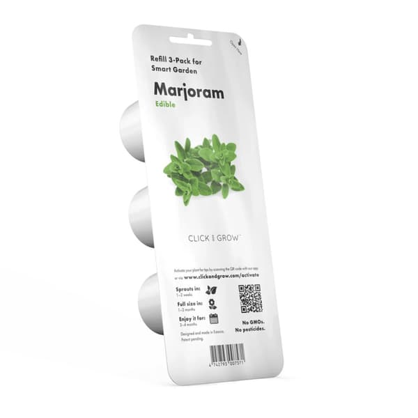 Click and Grow Smart Garden Refill 3-pack - Mejram