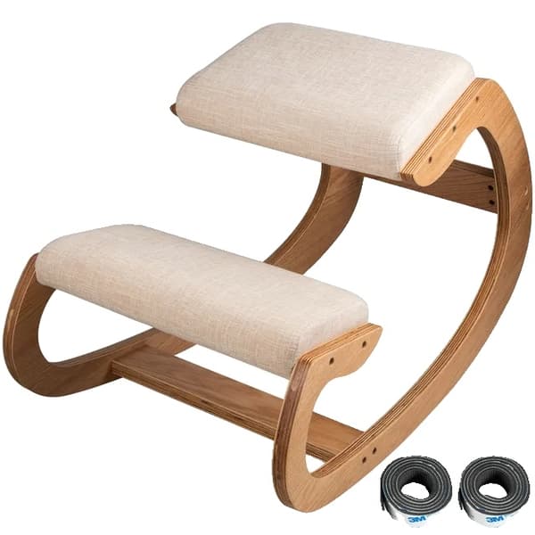Polvistumistuoli, ergonominen muotoilu, paksu tyyny
