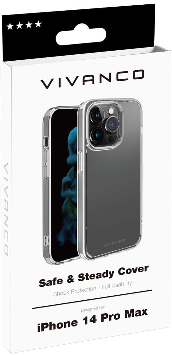 Vivanco case Safe&Steady Anti Shock Apple iPhone 14 Pro Max (63503)