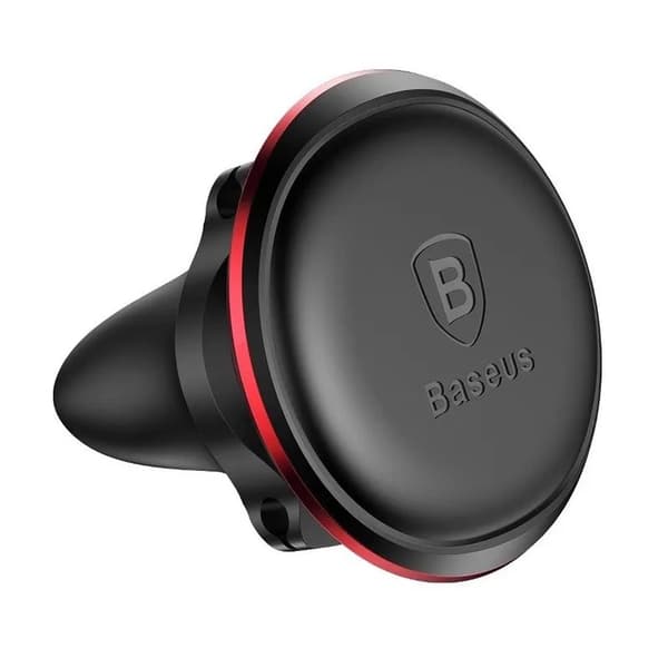 Baseus Car Mount Magnetic Car Air vent Phone Holder, Red/ Black (SUGX020009)