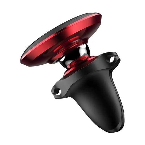 Baseus Car Mount Magnetic Car Air vent Phone Holder, Red/ Black (SUGX020009)