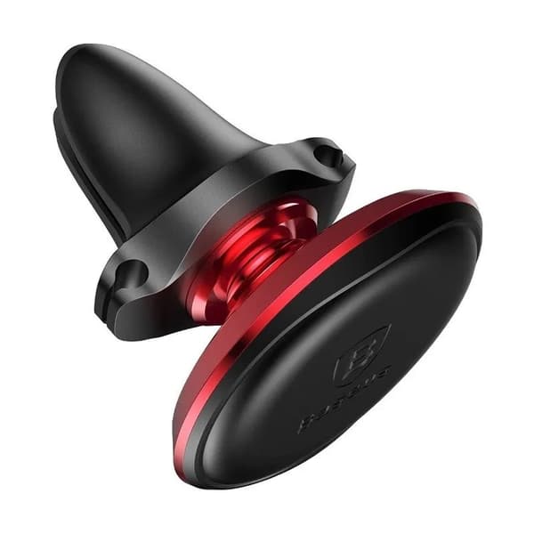 Baseus Car Mount Magnetic Car Air vent Phone Holder, Red/ Black (SUGX020009)