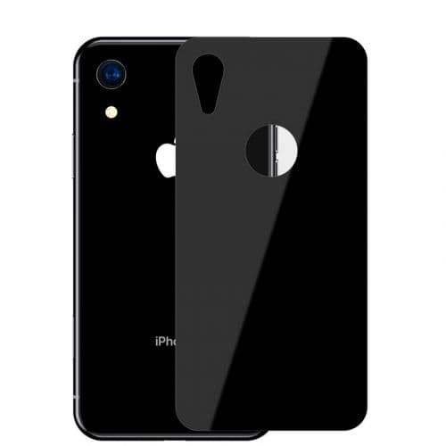 Baseus iPhone Xr 0.3 mm Full coverage curved T-Glass rear Protector Black (SGAPIPH61-BM01)