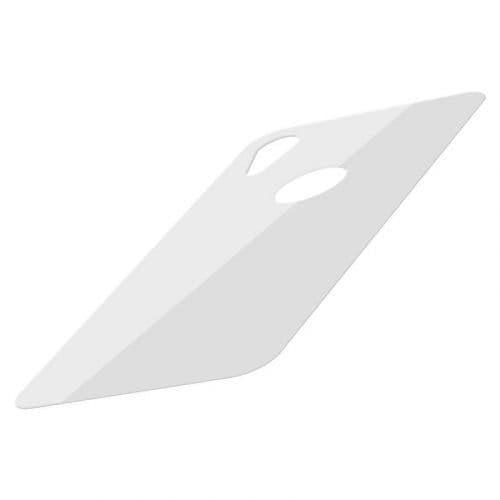 Baseus iPhone Xr 0.3 mm Full coverage curved T-Glass rear Protector White (SGAPIPH61-BM02)