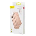 Miniatyrbillede 6 af 9: Baseus iPhone Xs Max 0.3 mm Full coverage curved T-Glass rear Protector Gold (SGAPIPH65-BM0V)