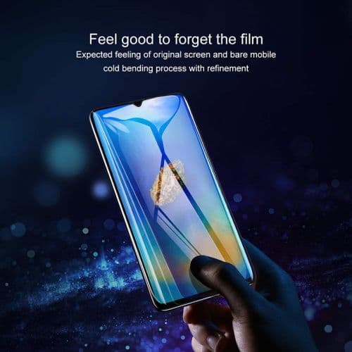 Baseus Huawei Mate 20 0.3 mm All-screen Arc-surface Anti-Bluelight T-Glass Black (SGHWMATE20-KB01)