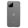 Miniatyrbillede 10 af 11: Baseus iPhone 11 Pro Max case Jelly Liquid Silica Gel Protective Transparent Black (WIAPIPH65S-GD01)