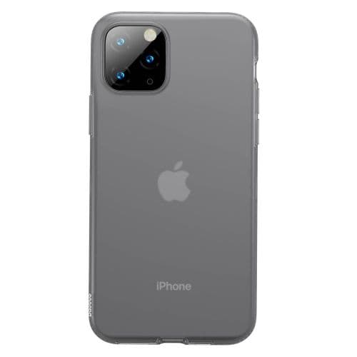 Baseus iPhone 11 Pro Max case Jelly Liquid Silica Gel Protective Transparent Black (WIAPIPH65S-GD01)