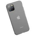 Miniatyrbillede 1 af 11: Baseus iPhone 11 Pro Max case Jelly Liquid Silica Gel Protective Transparent Black (WIAPIPH65S-GD01)