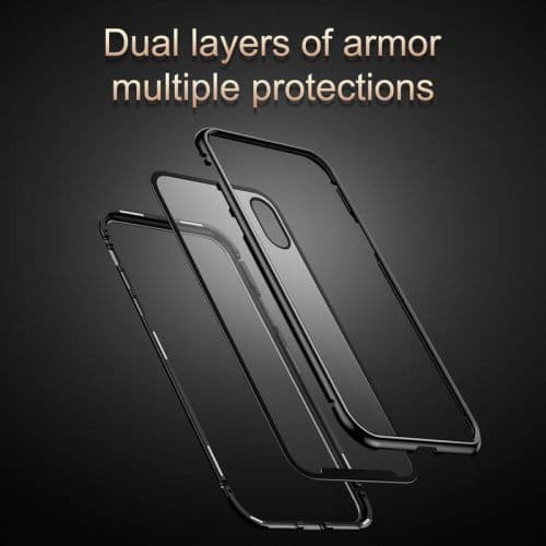 Baseus iPhone Xs Max case Magnetite hardware Silver (WIAPIPH65-CS0S)