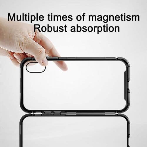 Baseus iPhone Xs Max case Magnetite hardware Silver (WIAPIPH65-CS0S)