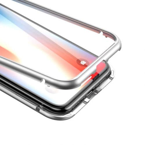 Baseus iPhone Xs Max case Magnetite hardware Silver (WIAPIPH65-CS0S)