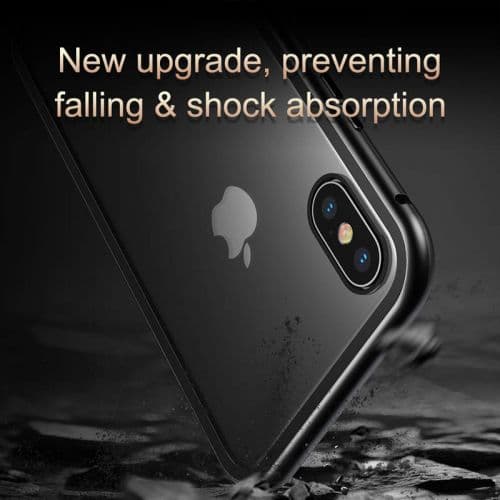 Baseus iPhone Xs case Magnetite hardware Silver (WIAPIPH58-CS0S)