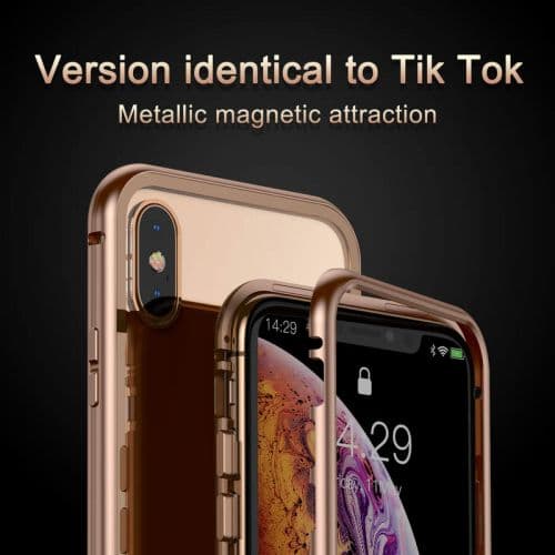 Baseus iPhone Xs Max case Magnetite hardware Gold (WIAPIPH65-CS0V)