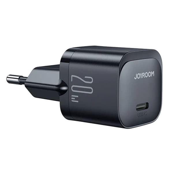 Joyroom Travel Charger Mini Type-C, PD 20W, Black (JR-TCF02)
