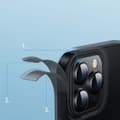Miniatyrbillede 4 af 11: Baseus iPhone 13 Pro case Simple Series transparent gel Black (ARAJ000401)