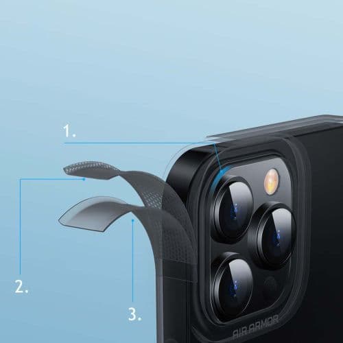 Baseus iPhone 13 Pro case Simple Series transparent gel Black (ARAJ000401)