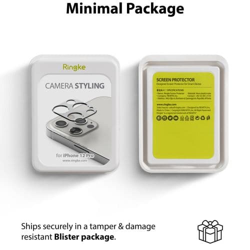 Ringke iPhone 12 Pro Camera Styling camera island protector Silver