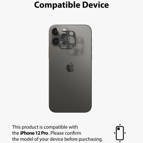 Ringke iPhone 12 Pro Camera Styling camera island protector Silver