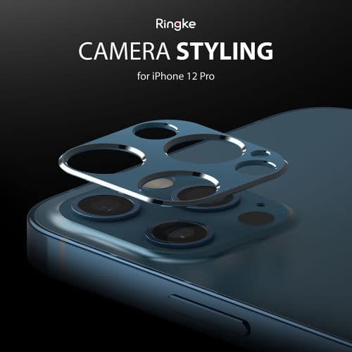 Ringke iPhone 12 Pro Camera Styling camera island protector Silver