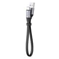 Miniatyrbillede 3 af 9: Baseus Type-C Simple HW Quick Charge Charging Data Cable 40W 5A 23cm Gray (CATMBJ-BG1)