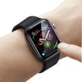 Pikkukuva 4 / 11: Baseus iWatch 0.2 mm, Full-screen curved T-Glass soft screen protector 44mm, Black (SGAPWA4-H01)
