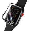 Pikkukuva 9 / 11: Baseus iWatch 0.2 mm, Full-screen curved T-Glass soft screen protector 44mm, Black (SGAPWA4-H01)
