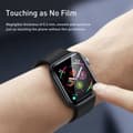 Pikkukuva 2 / 11: Baseus iWatch 0.2 mm, Full-screen curved T-Glass soft screen protector 44mm, Black (SGAPWA4-H01)