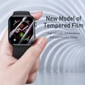 Miniatyrbillede 7 af 11: Baseus iWatch 0.2 mm, Full-screen curved T-Glass soft screen protector 40mm, Black (SGAPWA4-G01)
