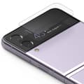 Pikkukuva 3 / 11: Ringke Galaxy Z Flip 3 0.33 mm, Back cover Display Screen Protector Tempered Glass (3pcs) Transparent