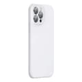 Miniatyrbillede 8 af 11: Baseus iPhone 13 Pro Max case Liquid Silica Gel Protective White (ARYT000502)