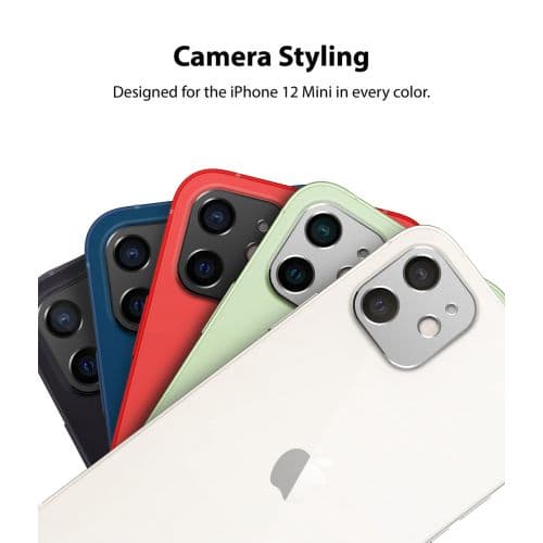 Ringke iPhone 12 mini Camera Styling camera island protector Silver