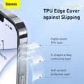 Miniatyrbillede 7 af 11: Baseus iPhone 13 Pro case Frosted Glass Protective Transparent (ARWS000102)