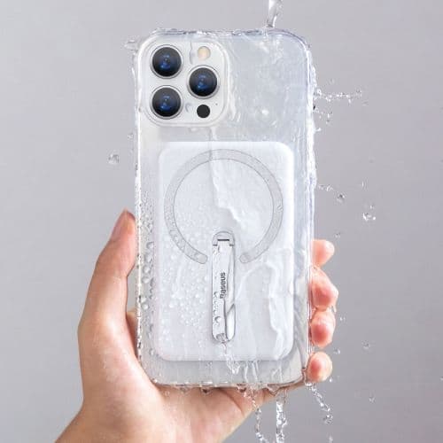 HUSA SMARTPHONE Baseus Magnetic, ptr Iphone 13 Pro, TPU, suporta incarcare magnetica,contine suport de tel tip bracket cu pliere 90 grade si rotire 36