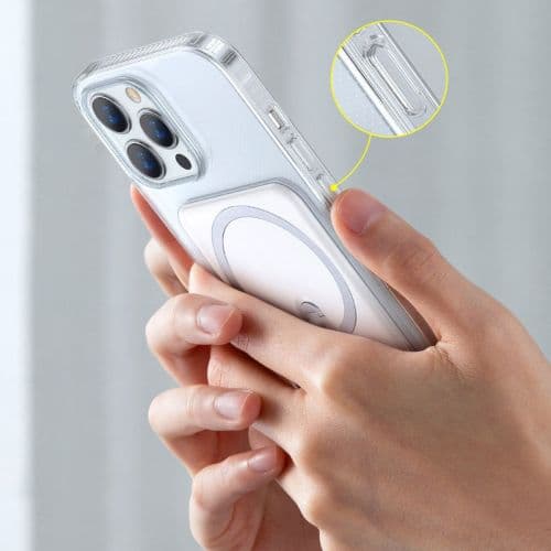 HUSA SMARTPHONE Baseus Magnetic, ptr Iphone 13 Pro, TPU, suporta incarcare magnetica,contine suport de tel tip bracket cu pliere 90 grade si rotire 36