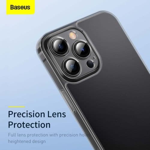 Baseus iPhone 13 Pro Max case Frosted Glass Protective Black (ARWS000501)