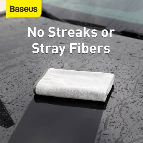 LAVETA MICROFIBRA auto Baseus, pentru uscare, stergere si detailing auto 40x80 cm, gri "CRXCMJ-A0G" - 6953156220881