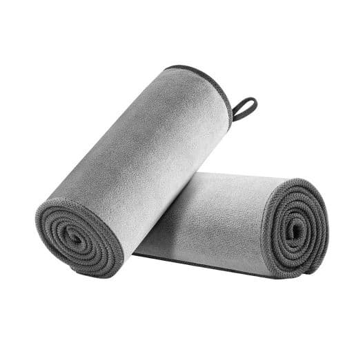 LAVETA MICROFIBRA auto Baseus, pentru uscare, stergere si detailing auto 40x80 cm, gri "CRXCMJ-A0G" - 6953156220881