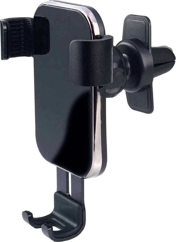 Vivanco car phone holder Air Vent Butler SE (63259) Sort, Krom