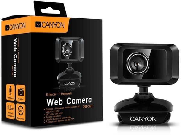 CANYON webcam C1 Black