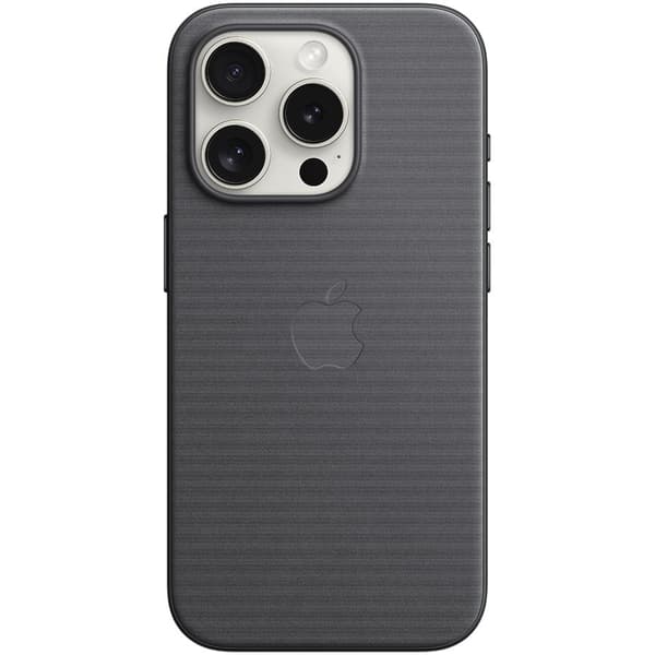 Maciņš telefonam Apple iPhone 15 Pro FineWoven Case with MagSafe - Black