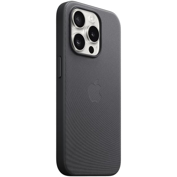 Maciņš telefonam Apple iPhone 15 Pro FineWoven Case with MagSafe - Black